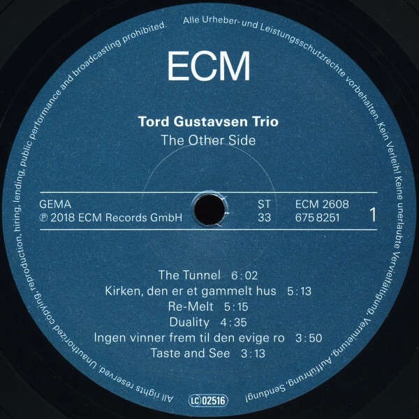 Tord Gustavsen Trio. The Other Side (LP)