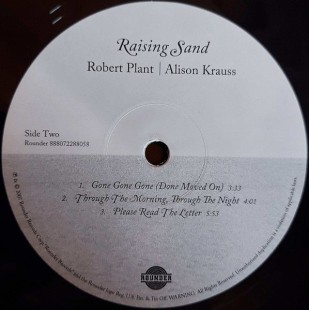 Robert Plant Alison Krauss - Raising Sand (2LP)