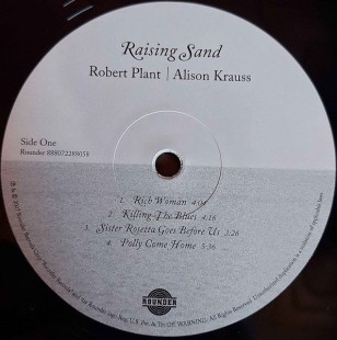 Robert Plant Alison Krauss - Raising Sand (2LP)
