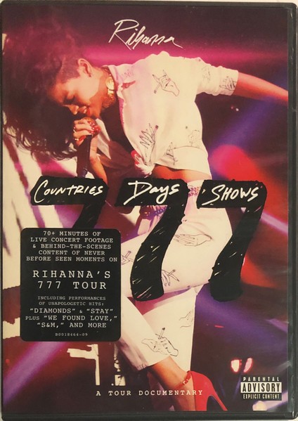 Rihanna – Rihanna 777 Documentary... 7Countries7Days7Shows (DVD)