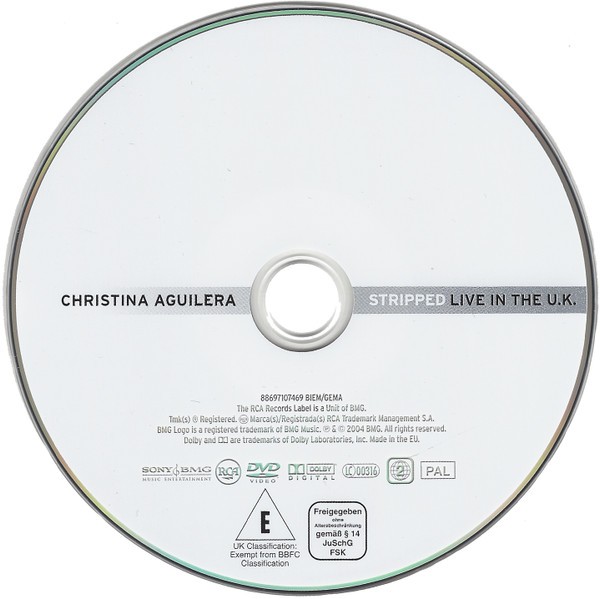 Christina Aguilera – Stripped (Live In The U.K.) (DVD)