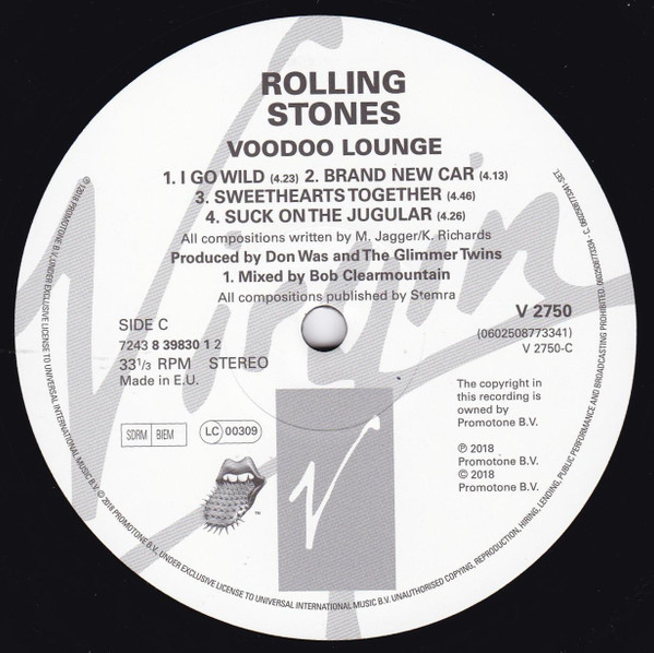 Rolling Stones - Voodoo Lounge (2LP)