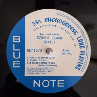 Sonny Clark. Dial "S" For Sonny (LP)