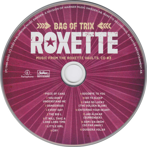 Roxette - Bag of Trix (Music From The Roxette Vaults) (Box set) (3 CD)