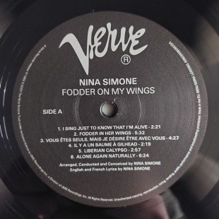 Nina Simone - Fodder On My Wings (LP)