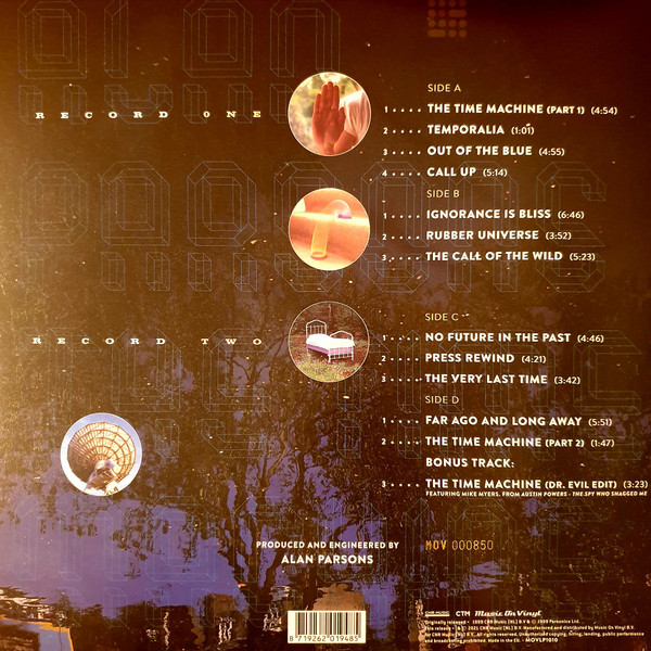 Alan Parsons - Time Machine (Limited Edit) (Numbered) (color) (2LP)