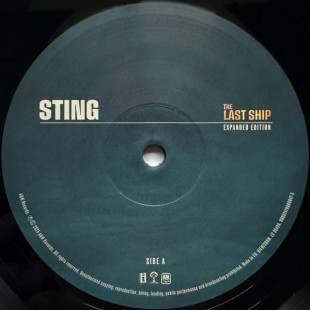 Виниловая пластинка Sting - The Last Ship (Expanded Edition) (2LP)