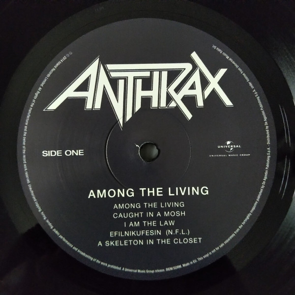 Уценка! Виниловая пластинка Anthrax – Among The Living (LP)