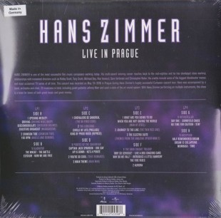 Hans Zimmer Live In Prague (4LP) (color - Green)