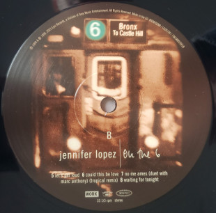 Jennifer Lopez - On The 6 (2LP)