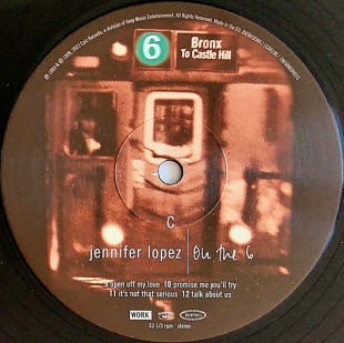 Jennifer Lopez - On The 6 (2LP)