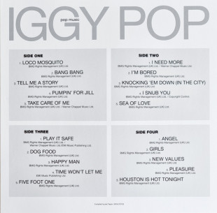 Iggy Pop - Pop Music (Limited Edit) (Numbered) (color) (2LP)
