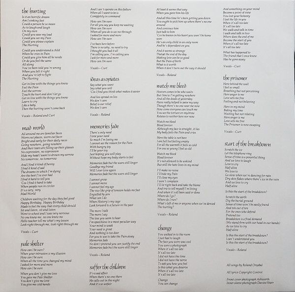 Tears For Fears - The Hurting (LP)