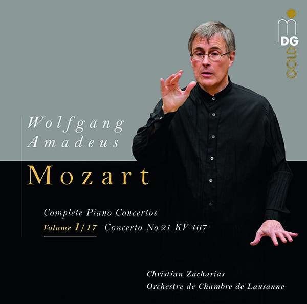 Wolfgang Amadeus Mozart, Christian Zacharias - Камерный оркестр Лозанны-Концерт № 21, 467 (LP)