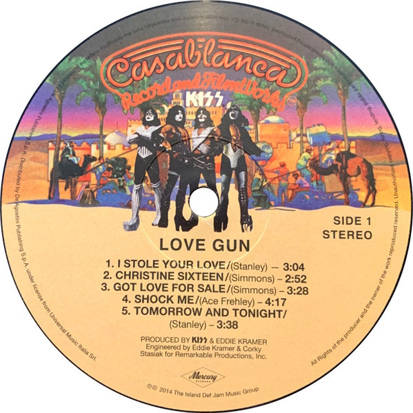 Уценка! Виниловая пластинка Kiss – Love Gun (LP)