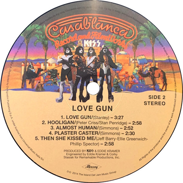 Уценка! Виниловая пластинка Kiss – Love Gun (LP)