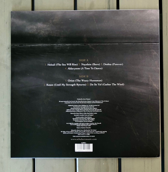 Lisa Gerrard & Jules Maxwell - Burn (color) (LP)