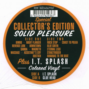 Yello: Solid Pleasure / I.T. Splash (Limited Edition) (Special Edition) (ColoR) (2LP)