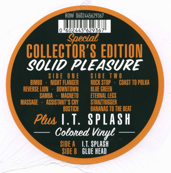 Yello: Solid Pleasure / I.T. Splash (Limited Edition) (Special Edition) (ColoR) (2LP)