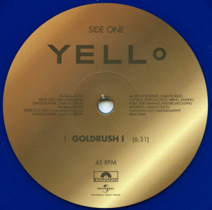 Yello - One Second / Goldrush (Limited Edit) (color) (Special Edit) (Reissue 2022) (2LP)