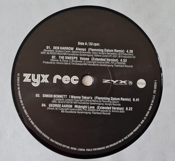 ZYX Italo Disco New Generation Vinyl Edition Vol.4 (Сборник) (LP)