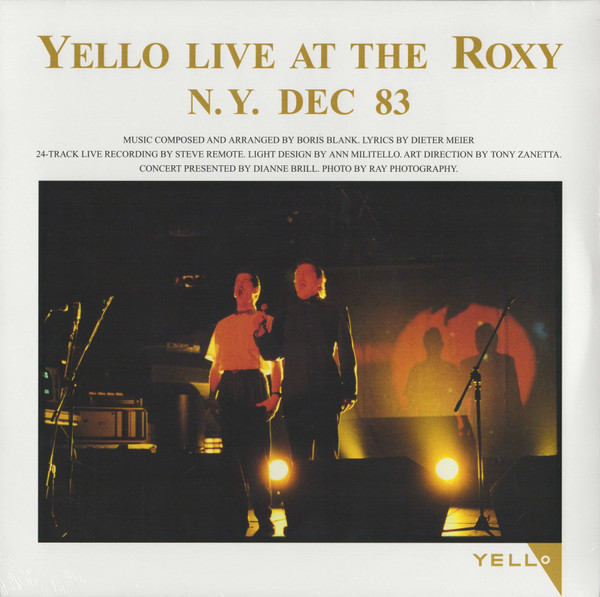 Yello – Claro Que Si / Yello Live At The Roxy N. Y. Dec 83 (Limited Edit) (color) (Special Edition) (2LP)