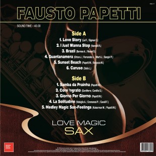 Виниловая пластинка Fausto Papetti - Love Magic Sax (LP)