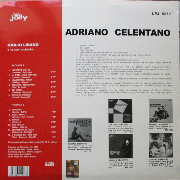 Celentano Adriano - Furore (Lp)