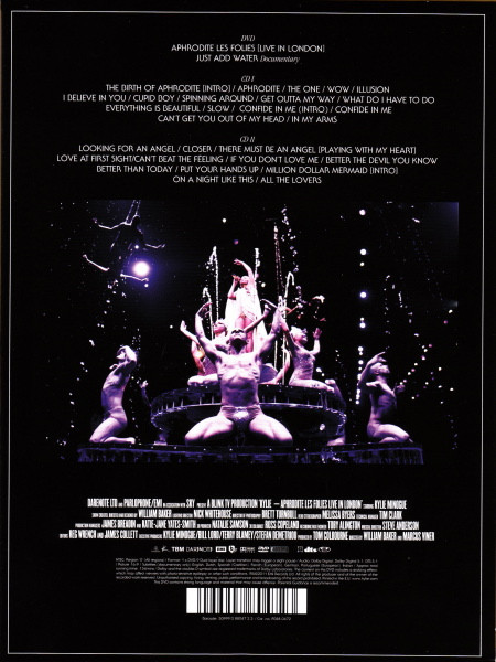Kylie – Aphrodite Les Folies (Live In London) (box set) (DVD + 2cd)