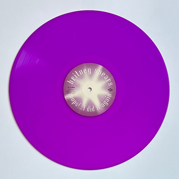 Britney Spears. Oops!...I Did It Again (color) (LP)