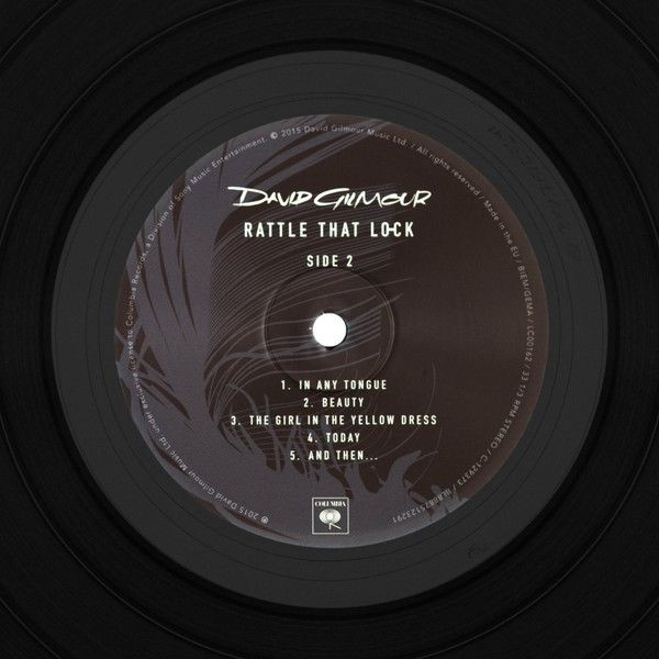 David Gilmour - Rattle That Lock (LP)