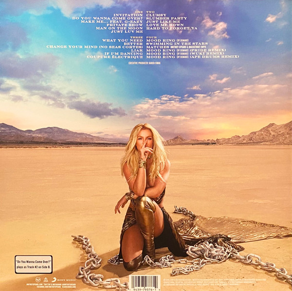 Britney Spears - Glory (Deluxe Edit) (Limited Edit) (CoLoR) (2LP)