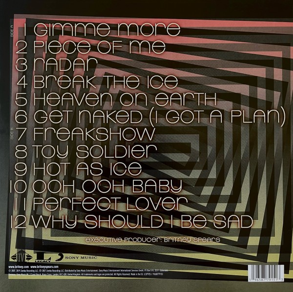 Виниловая пластинка Britney Spears - Blackout (Limited Edit) (ColoR) (Lp)