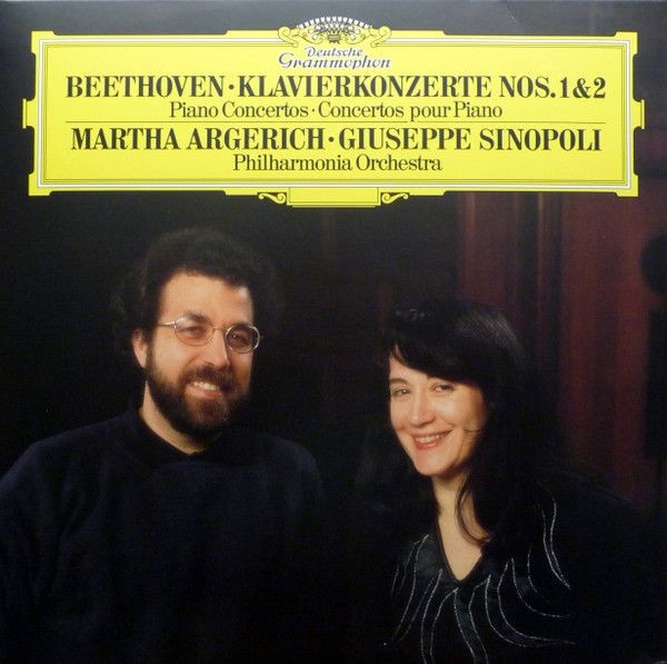 Beethoven. Martha Argerich, Giuseppe Sinopoli, Philharmonia Orchestra Концерты для фортепиано с оркестром №. 1 и 2 (2LP)
