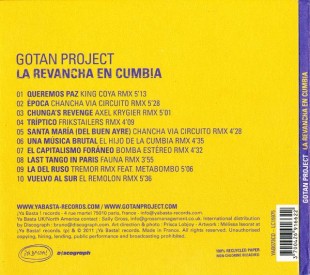 Gotan Project - La Revancha En Cumbia (CD)