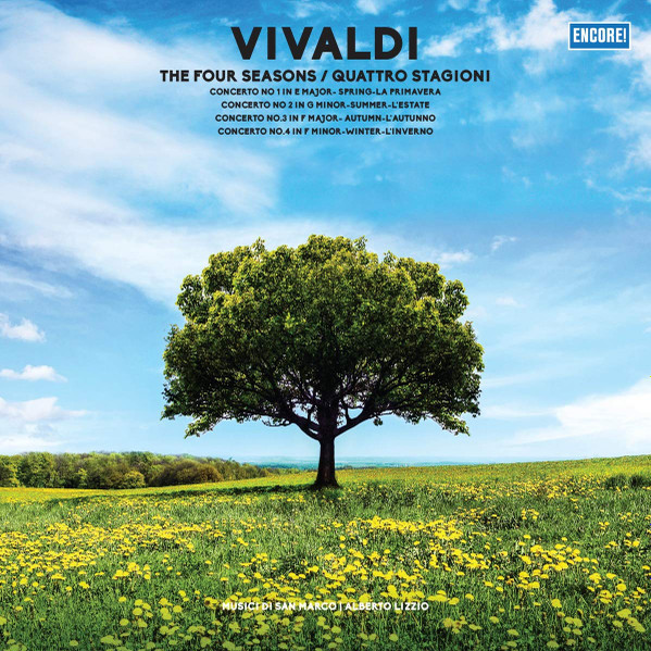 Musici Di San Marco - Lizzio Alberto - Vivaldi - The Four Seasons (color) (LP)