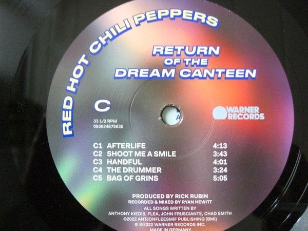 Red Hot Chili Peppers - Return Of The Dream Canteen (2LP)