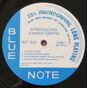 Johnny Griffin - Introducing Johnny Griffin  (Mono) (LP)