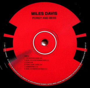 Miles Davis. Porgy And Bess (LP)