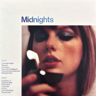Taylor Swift - Midnights (Special Edit) (Moonstone Blue Marbled - color) (LP)