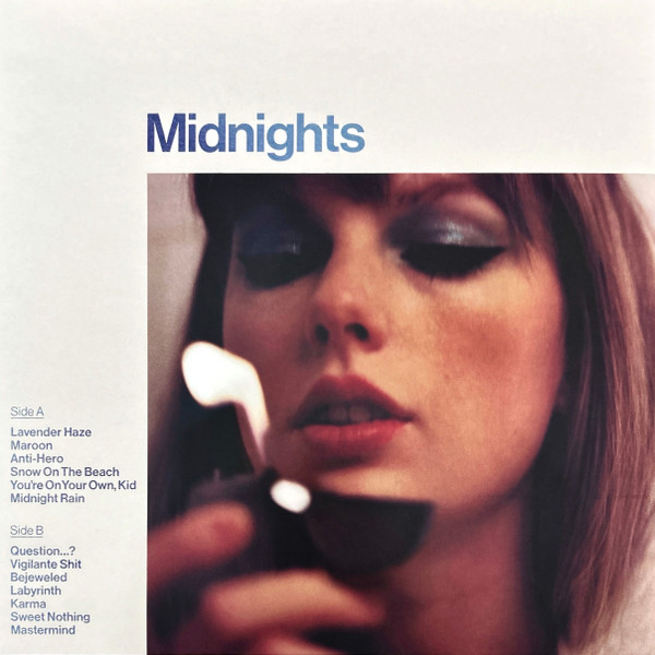 Taylor Swift - Midnights (Special Edit) (Moonstone Blue Marbled - color) (LP)