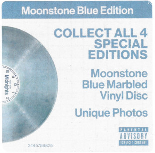 Taylor Swift - Midnights (Special Edit) (Moonstone Blue Marbled - color) (LP)