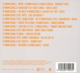 Robin Schulz - Uncovered (CD)