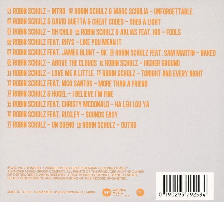 Robin Schulz - Uncovered (CD)