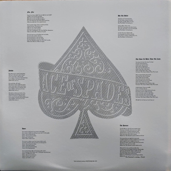 Виниловая пластинка Motorhead – Ace Of Spades (LP)
